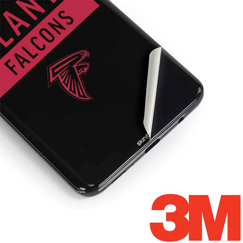NFL Atlanta Falcons Black Performance Series Galaxy S9 Plus Skin