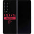 NFL Atlanta Falcons Black Performance Series Galaxy Z Fold4 5G Skin