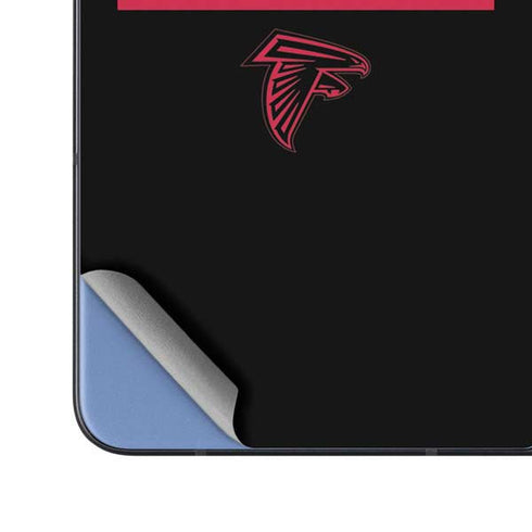 NFL Atlanta Falcons Black Performance Series Galaxy Z Fold5 5G Skin