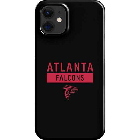 NFL Atlanta Falcons Black Performance Series iPhone 12 Mini Lite Case