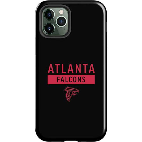 NFL Atlanta Falcons Black Performance Series iPhone 12 Pro Max Impact Case