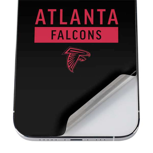 NFL Atlanta Falcons Black Performance Series iPhone 12 Pro Max Skin