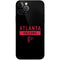 NFL Atlanta Falcons Black Performance Series iPhone 12 Pro Skin