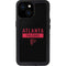 NFL Atlanta Falcons Black Performance Series iPhone 13 Mini Waterproof Case