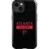 NFL Atlanta Falcons Black Performance Series iPhone 15 Plus Impact Case
