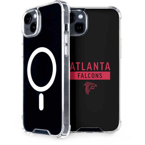 NFL Atlanta Falcons Black Performance Series iPhone 14 Plus MagSafe Case