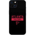 NFL Atlanta Falcons Black Performance Series iPhone 14 Plus Skin