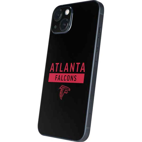 NFL Atlanta Falcons Black Performance Series iPhone 14 Plus Skin