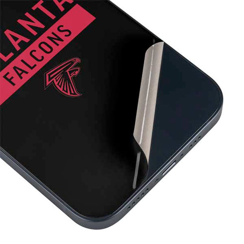 NFL Atlanta Falcons Black Performance Series iPhone 14 Plus Skin