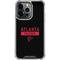 NFL Atlanta Falcons Black Performance Series iPhone 15 Pro Clear Case