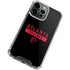 NFL Atlanta Falcons Black Performance Series iPhone 14 Pro Clear Case