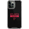 NFL Atlanta Falcons Black Performance Series iPhone 15 Pro Max Clear Case