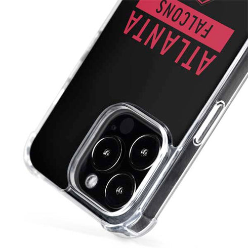 NFL Atlanta Falcons Black Performance Series iPhone 15 Pro Max MagSafe Case