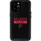NFL Atlanta Falcons Black Performance Series iPhone 14 Pro Max Waterproof Case