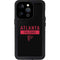 NFL Atlanta Falcons Black Performance Series iPhone 14 Pro Waterproof Case