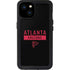 NFL Atlanta Falcons Black Performance Series iPhone 15 Plus Waterproof Case