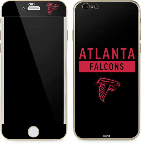 NFL Atlanta Falcons Black Performance Series iPhone 6/6s Skin