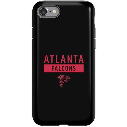 NFL Atlanta Falcons Black Performance Series iPhone SE (2nd & 3rd Gen) Pro Case