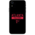 NFL Atlanta Falcons Black Performance Series iPhone XR Skin