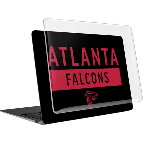 NFL Atlanta Falcons Black Performance Series MacBook Air 15in (2023-2025) Case plus Skin