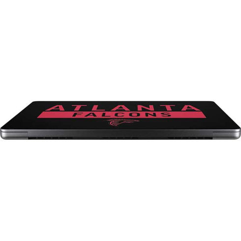 NFL Atlanta Falcons Black Performance Series MacBook Pro 14in (2021-24) Skin