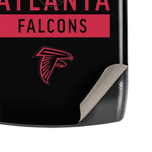 NFL Atlanta Falcons Black Performance Series Motorola RAZR Skin