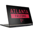 NFL Atlanta Falcons Black Performance Series MSI GS65 Stealth Laptop Skin