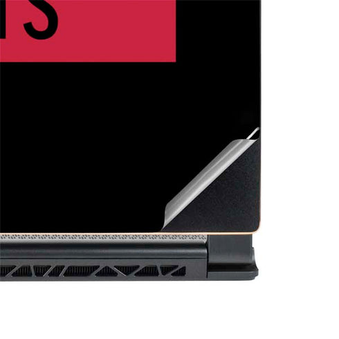 NFL Atlanta Falcons Black Performance Series MSI GS65 Stealth Laptop Skin