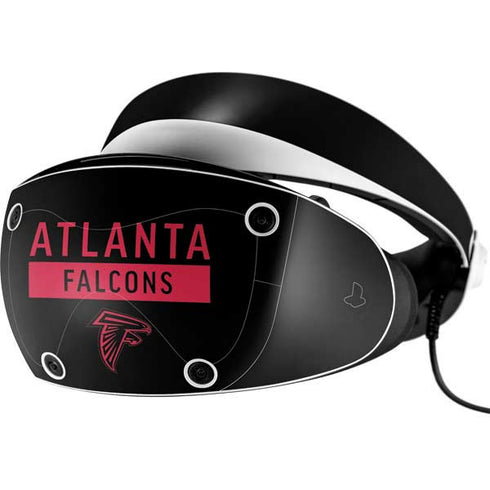 NFL Atlanta Falcons Black Performance Series PlayStation VR2 Skin