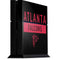 NFL Atlanta Falcons Black Performance Series PS4 Console Skin