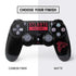 NFL Atlanta Falcons Black Performance Series PS4 Controller Skin