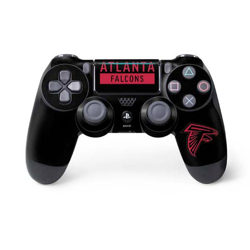 NFL Atlanta Falcons Black Performance Series PS4 Pro/Slim Controller Skin