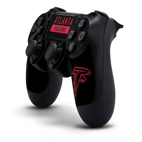 NFL Atlanta Falcons Black Performance Series PS4 Pro/Slim Controller Skin