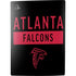 NFL Atlanta Falcons Black Performance Series PS5 Console Skin