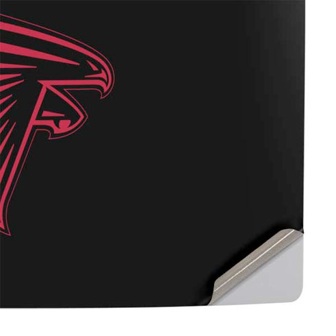 NFL Atlanta Falcons Black Performance Series PS5 Console Skin