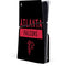NFL Atlanta Falcons Black Performance Series PS5 Slim Disk Console Skin