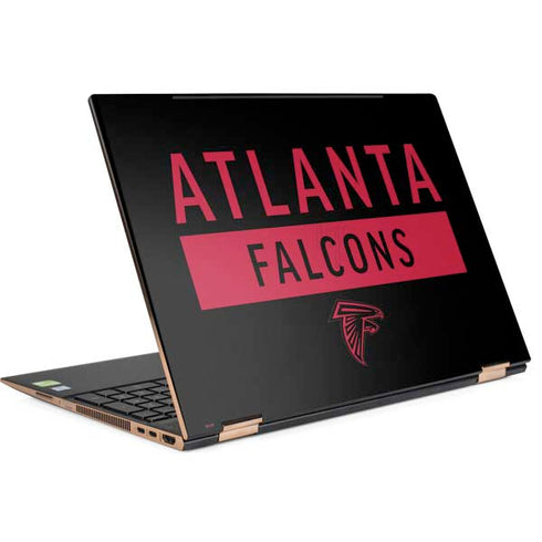 NFL Atlanta Falcons Black Performance Series HP Spectre Skin
