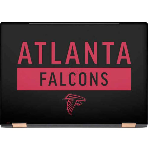 NFL Atlanta Falcons Black Performance Series HP Spectre Skin