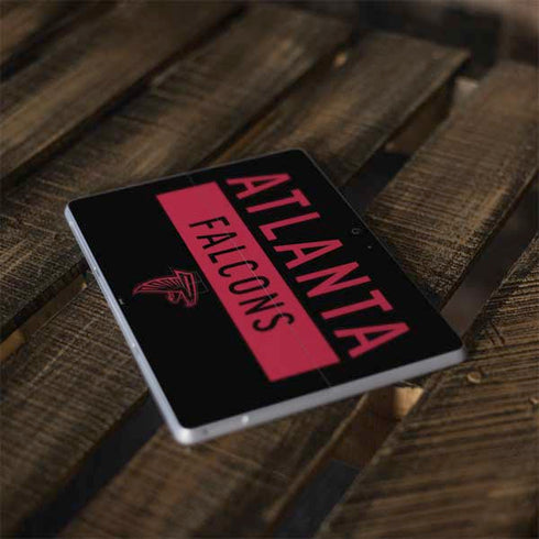 NFL Atlanta Falcons Black Performance Series Surface Go Skin