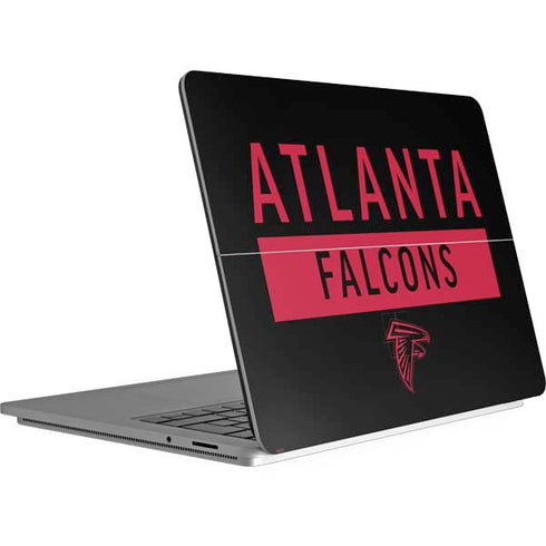NFL Atlanta Falcons Black Performance Series Surface Laptop Studio Skin