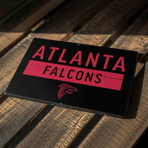 NFL Atlanta Falcons Black Performance Series Surface Pro 6 Skin