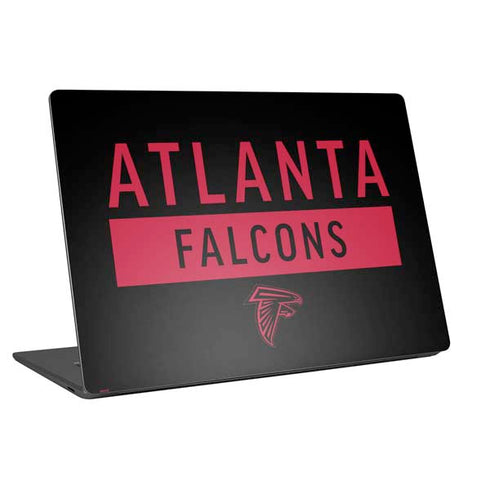 NFL Atlanta Falcons Black Performance Series Universal Laptop 16in (13 x 9.4in) Skin