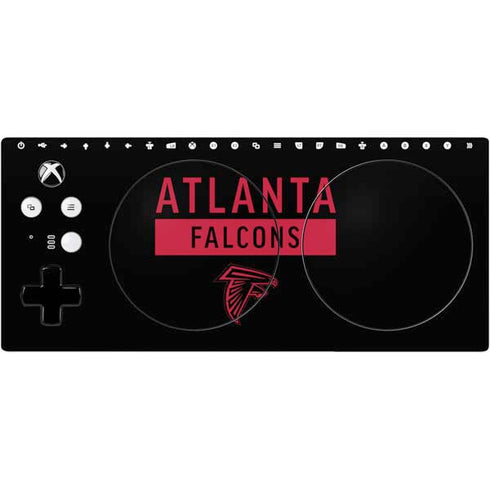 NFL Atlanta Falcons Black Performance Series Xbox Adaptive Controller Skin