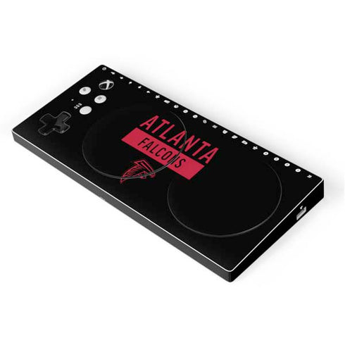 NFL Atlanta Falcons Black Performance Series Xbox Adaptive Controller Skin