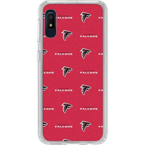 NFL Atlanta Falcons Blitz Series Galaxy A10e Clear Case