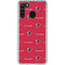 NFL Atlanta Falcons Blitz Series Galaxy A21 Clear Case