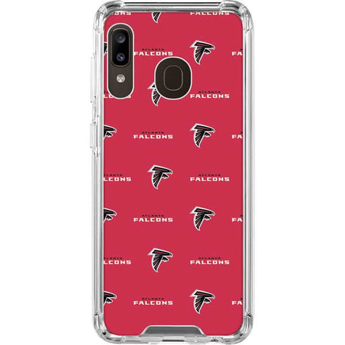 NFL Atlanta Falcons Blitz Series Galaxy A30 Clear Case