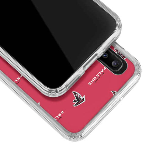 NFL Atlanta Falcons Blitz Series Galaxy A30 Clear Case