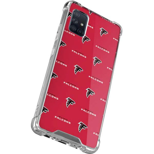 NFL Atlanta Falcons Blitz Series Galaxy A71 5G Clear Case