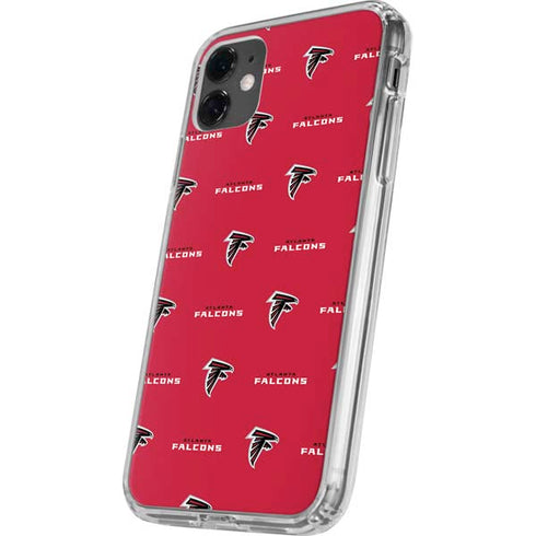 NFL Atlanta Falcons Blitz Series iPhone 11 Clear Case